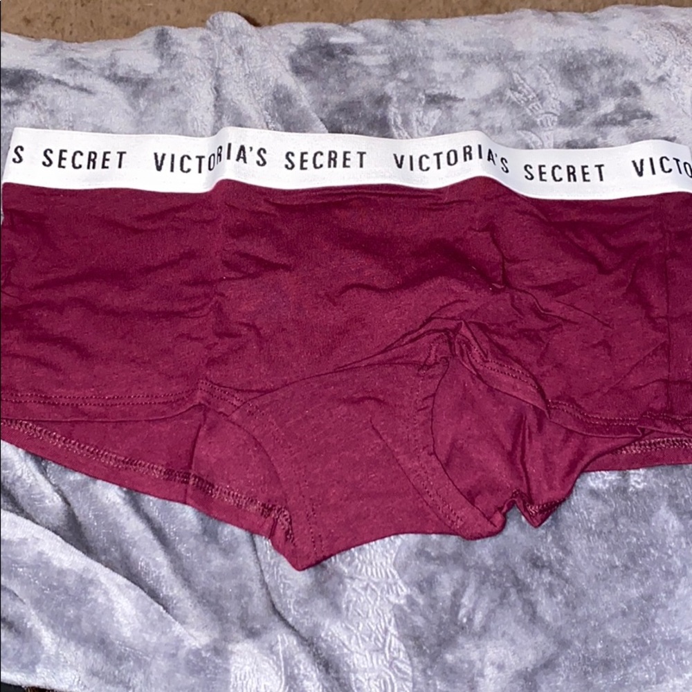 Burgundy boyshort from Victoria’s Secret